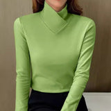 Cinda | Camisola de Gola Alta Elegante - Ines Braga
