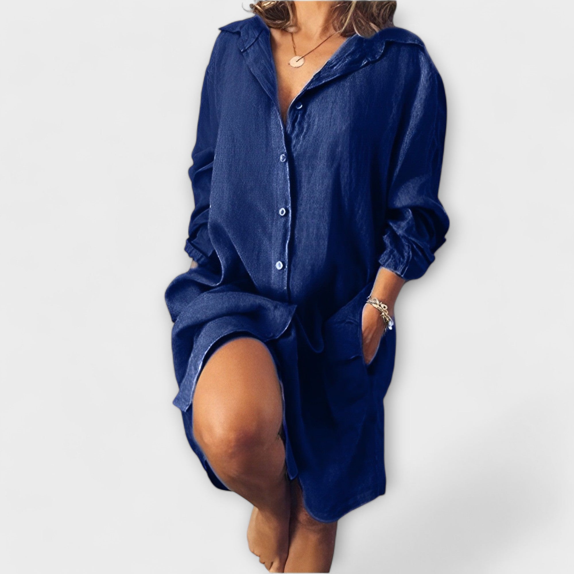 Clara | Blusa casual de linho - Ines Braga