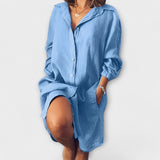 Clara | Blusa casual de linho - Ines Braga