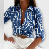 Clara - Blusa com Gola Clássica - Ines Braga