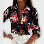 Clara - Blusa com Gola Clássica - Ines Braga