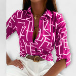 Clara - Blusa com Gola Clássica - Ines Braga