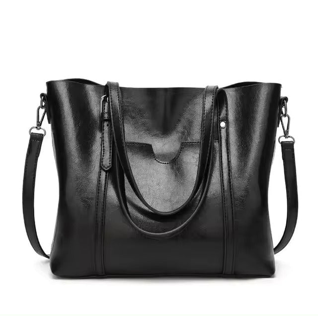 Clara | Bolsa de Ombro em Couro Macio Versátil Elegante - Ines Braga