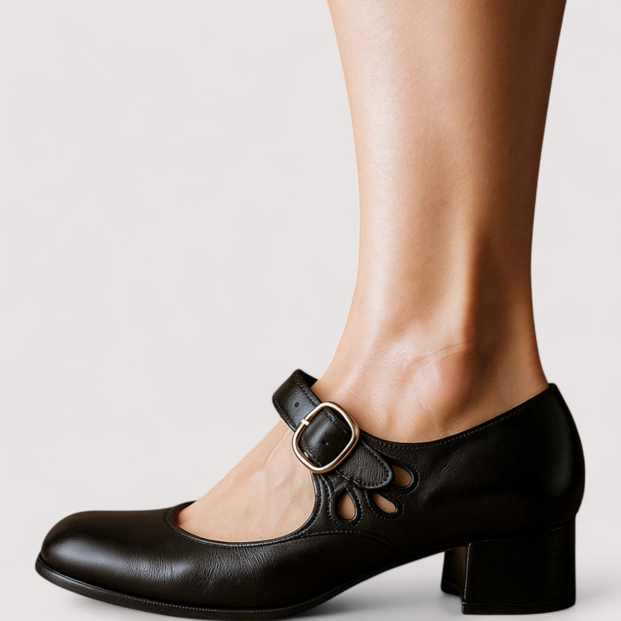 Clara - Scarpin Elegante em Couro Sintético - Ines Braga