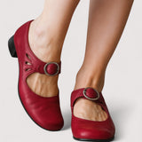 Clara - Scarpin Elegante em Couro Sintético - Ines Braga