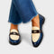 Cláudia - Loafers com Contraste - Ines Braga
