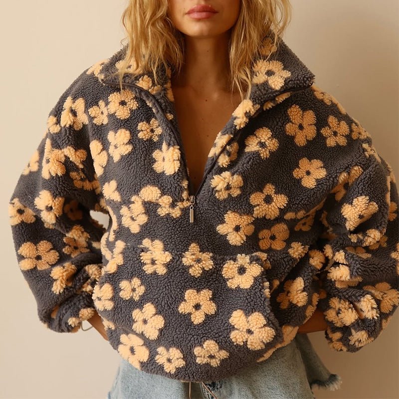 Daisy | Camisola Polar Floral - Ines Braga