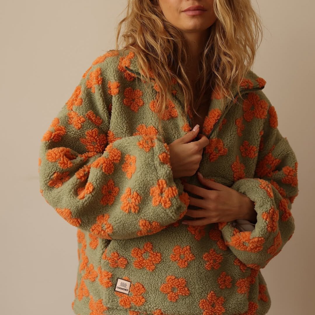 Daisy | Camisola Polar Floral - Ines Braga