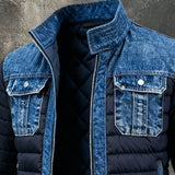 Lorenzo™ | Casaco Jeans Clássico Duplo Masculino