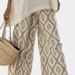 Eduarda | Conjunto Boho Chic Elegante Com Blusa Longa - Ines Braga