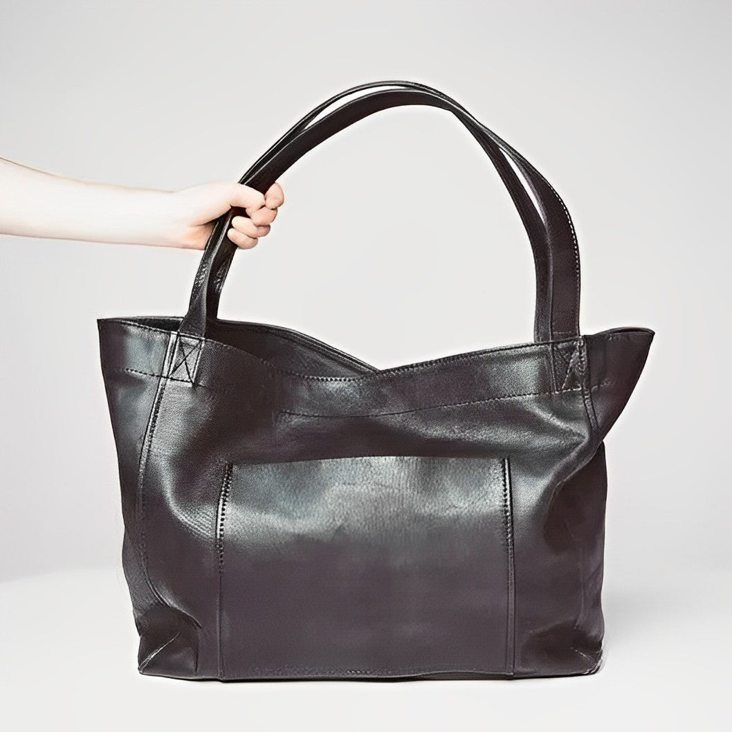 Elara | Bolsa Retrô Em Couro Genuíno Elegante E Prática - Ines Braga