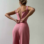 Elegance - Conjunto de três peças com blazer trespassado