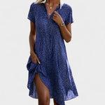 Elia - Vestido midi elegante - Ines Braga