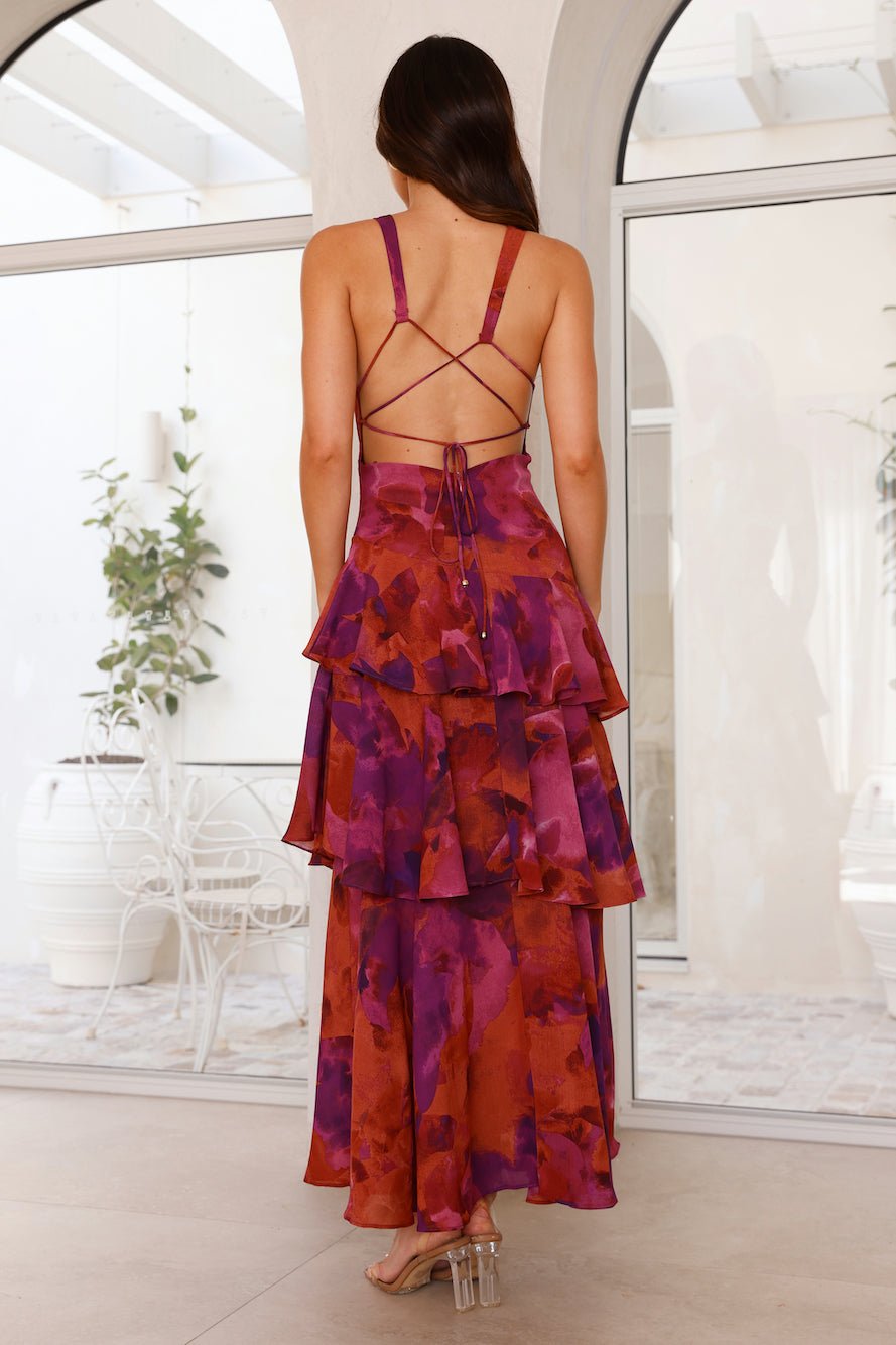 Elie | Vestido Maxi Elegante Para Um Estilo De Verão Descontraído - Ines Braga