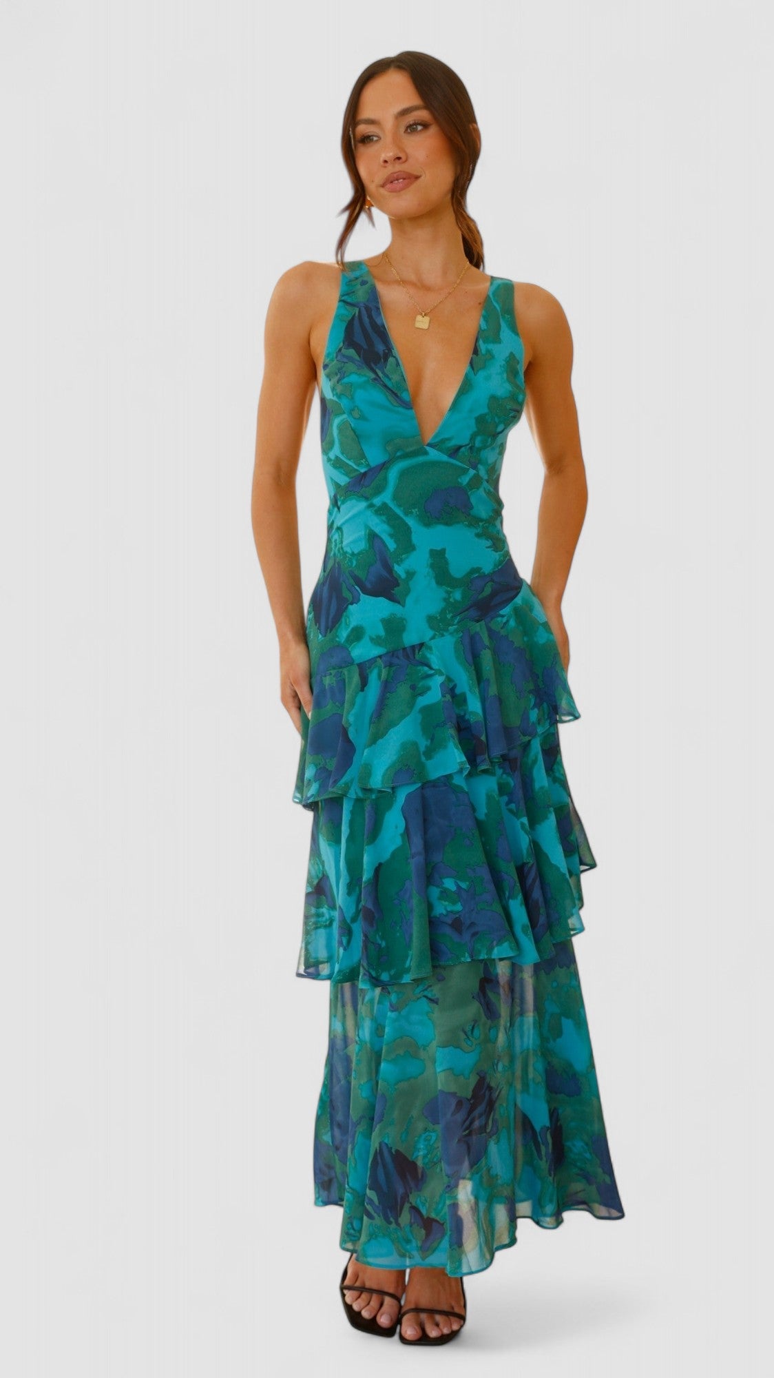 Elie | Vestido Maxi Elegante Para Um Estilo De Verão Descontraído - Ines Braga