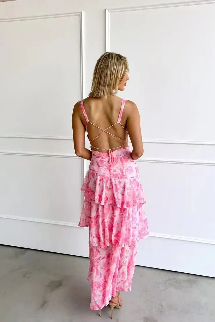 Elie | Vestido Maxi Elegante Para Um Estilo De Verão Descontraído - Ines Braga