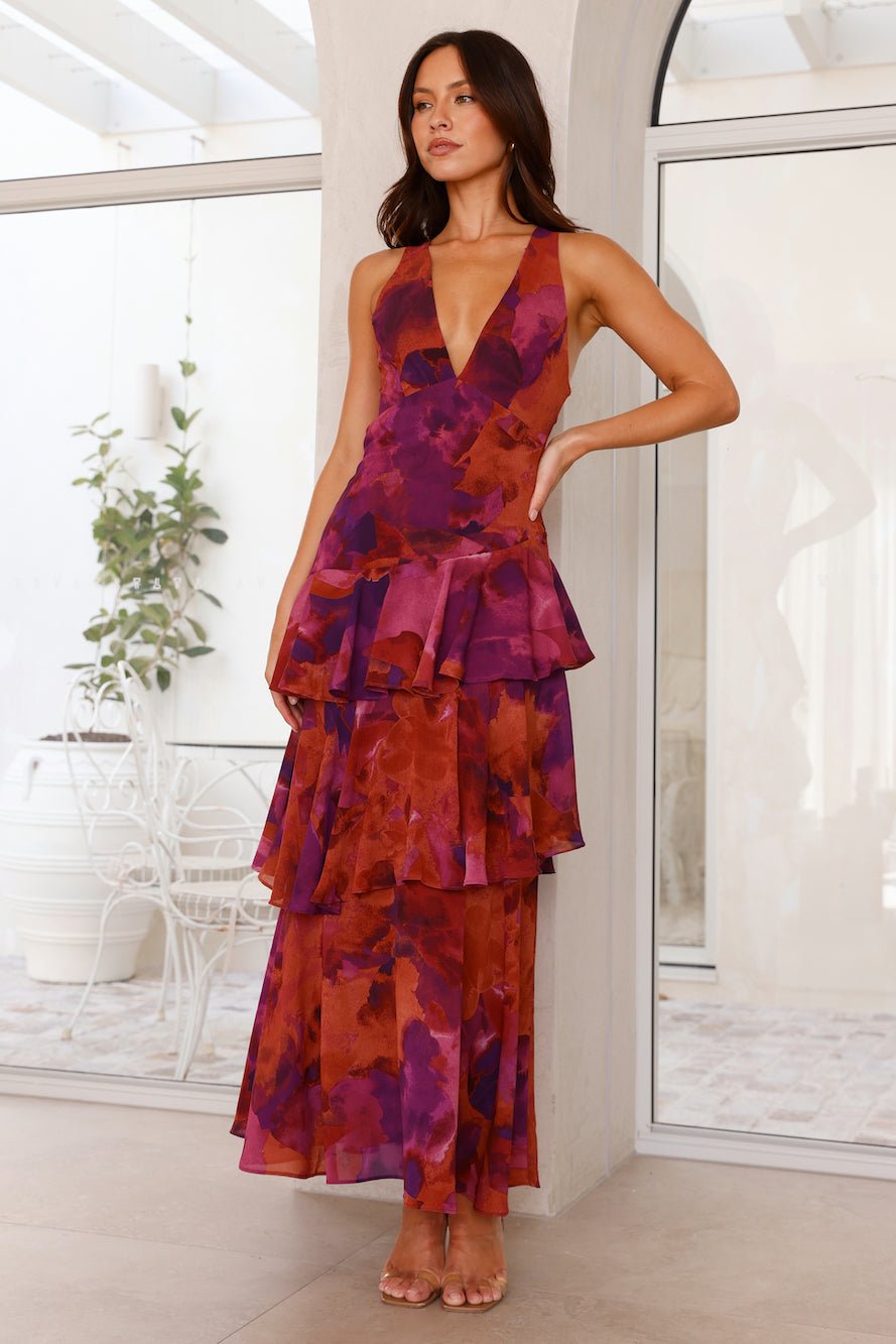 Elie | Vestido Maxi Elegante Para Um Estilo De Verão Descontraído - Ines Braga