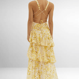 Elie | Vestido Maxi Elegante Para Um Estilo De Verão Descontraído - Ines Braga