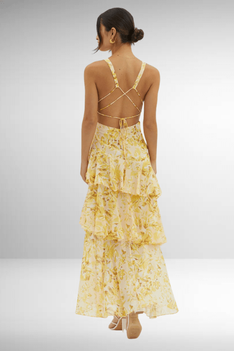 Elie | Vestido Maxi Elegante Para Um Estilo De Verão Descontraído - Ines Braga