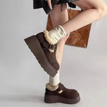 Elisa |Botas com plataforma elegante para o inverno com um toque moderno - Ines Braga