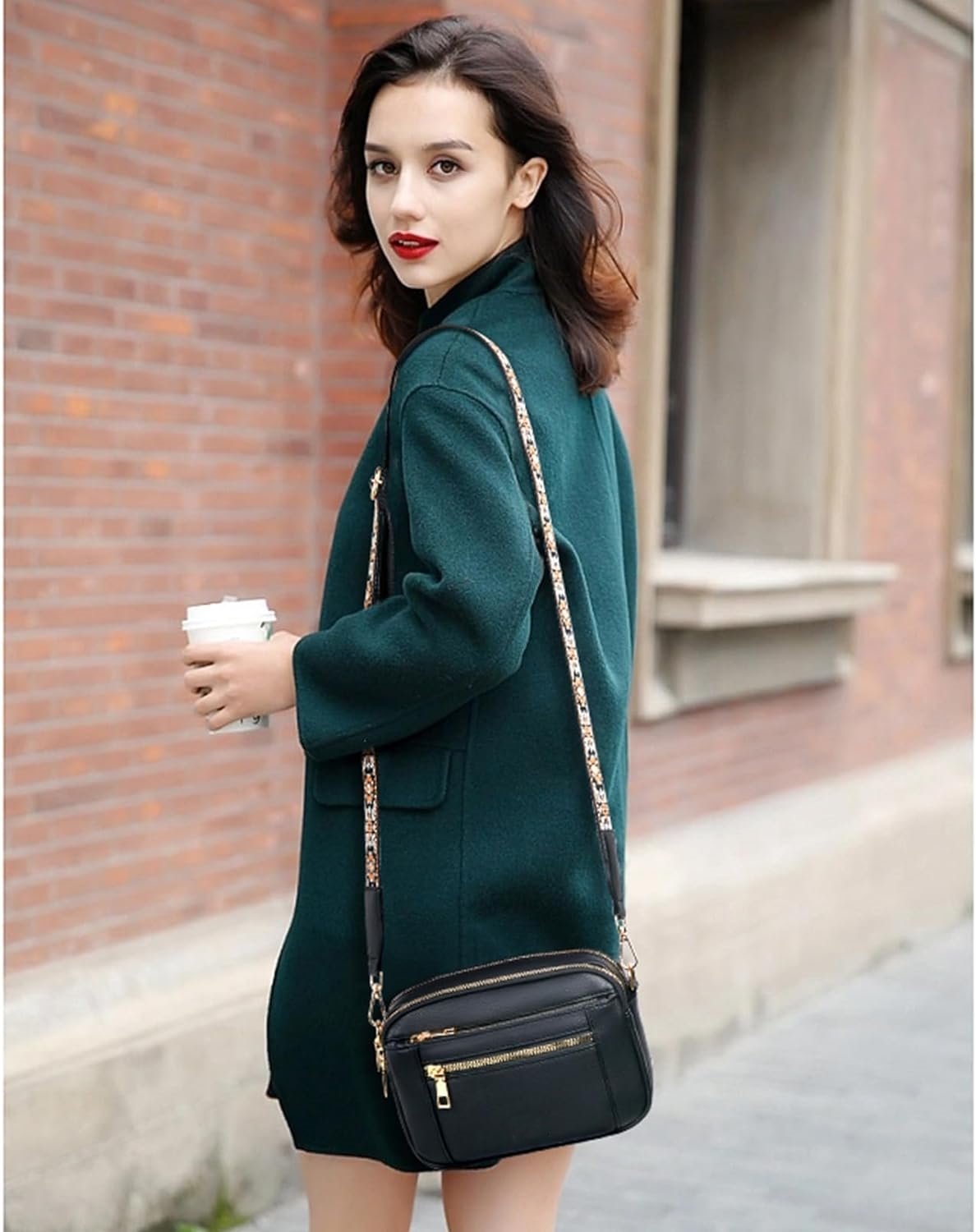 Ella | Bolsa de Ombro em Couro Sintético Refinado com Estilo - Ines Braga