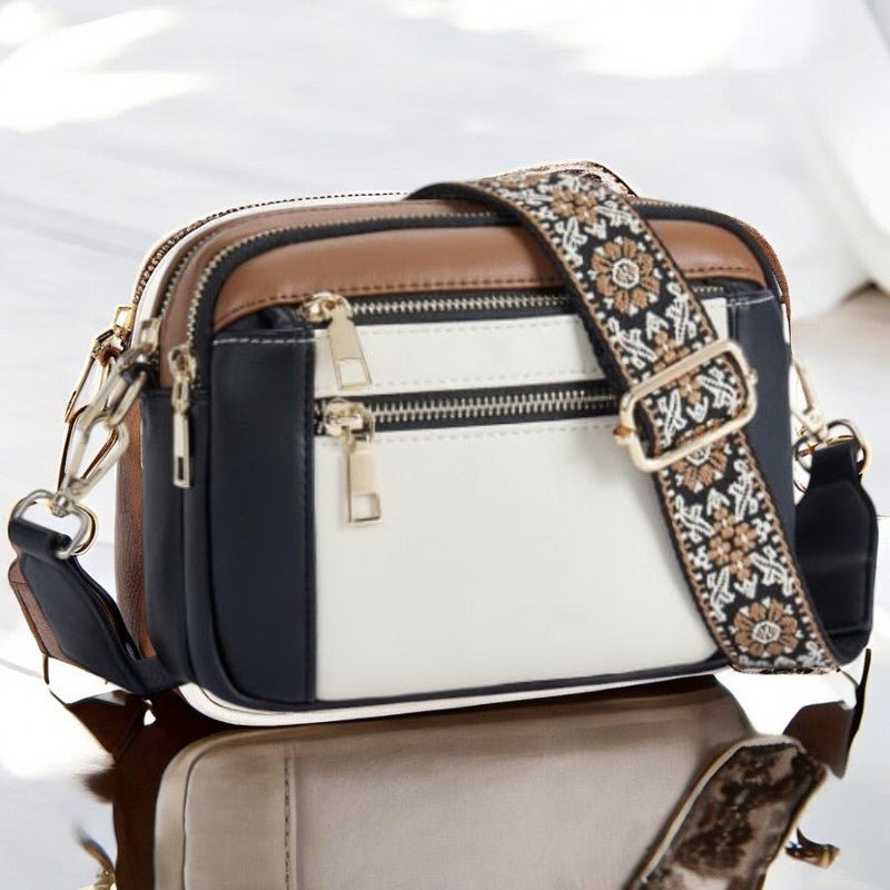 Ella | Bolsa de Ombro em Couro Sintético Refinado com Estilo - Ines Braga