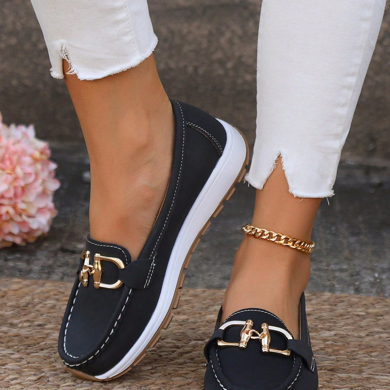 Ellie – Sapatos Rasos com Fivela - Ines Braga