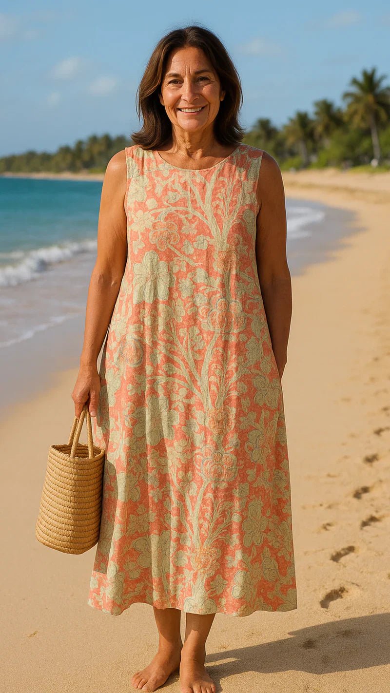 Ellis - Vestido floral vintage - Ines Braga