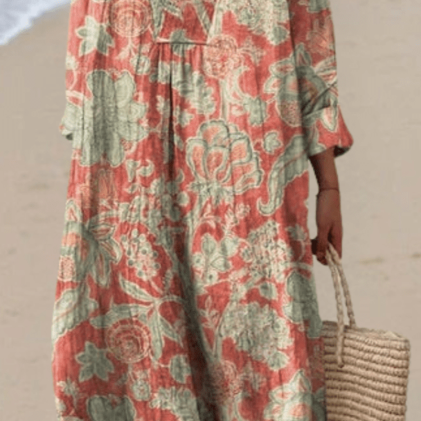 Ellis - Vestido floral vintage - Ines Braga