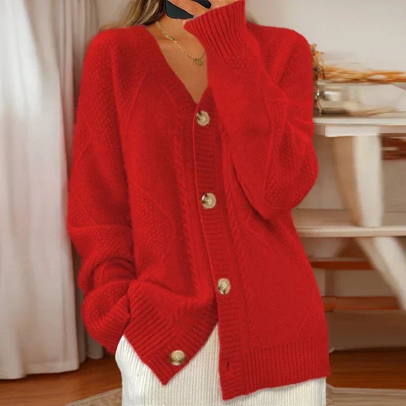 Éloise | Cardigan de Malha Canelada - Ines Braga