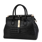 Elysian | Bolsa De Mão Em Couro Croc Premium Durável - Ines Braga