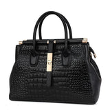 Elysian | Bolsa De Mão Em Couro Croc Premium Durável - Ines Braga