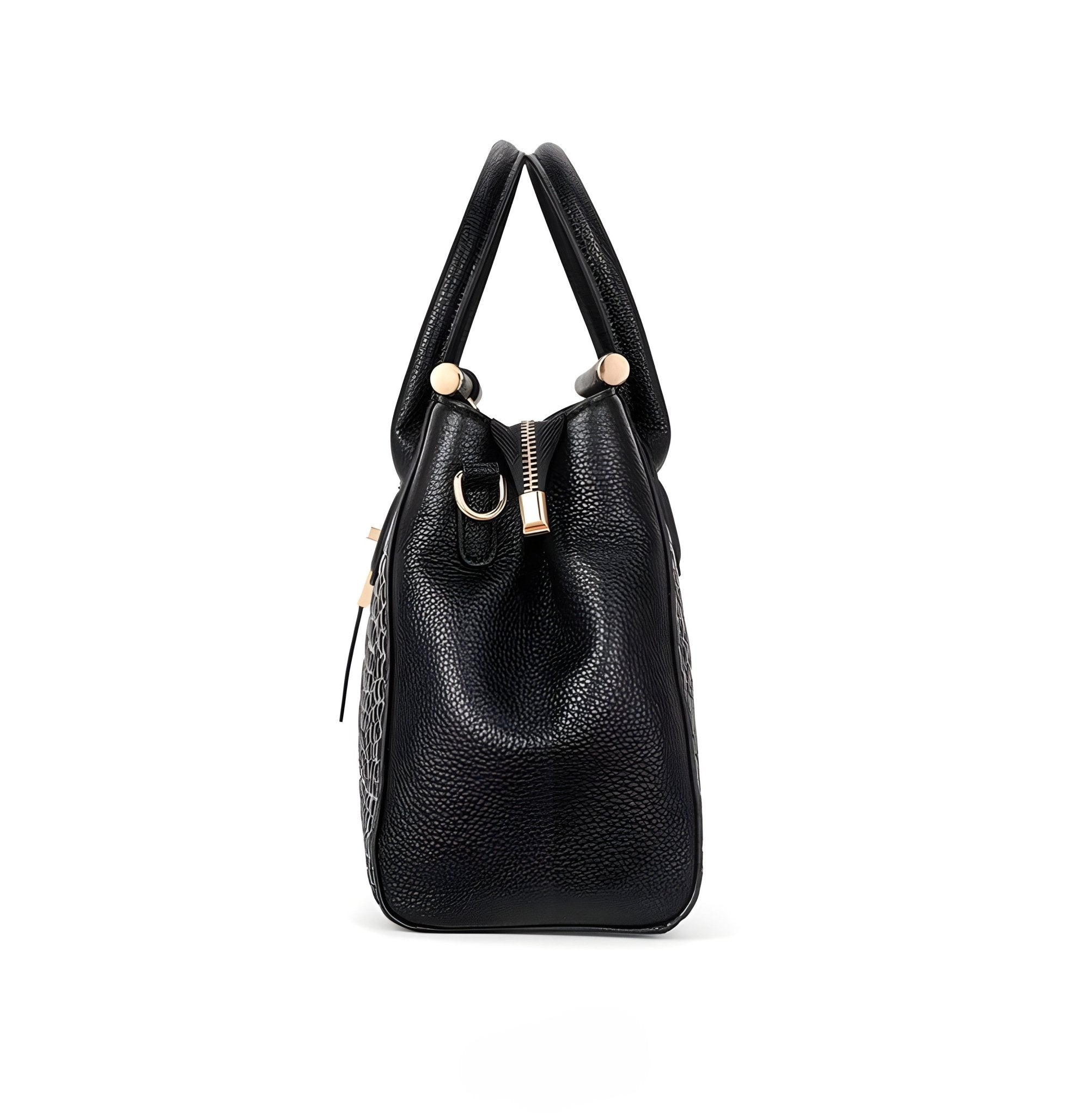 Elysian | Bolsa De Mão Em Couro Croc Premium Durável - Ines Braga