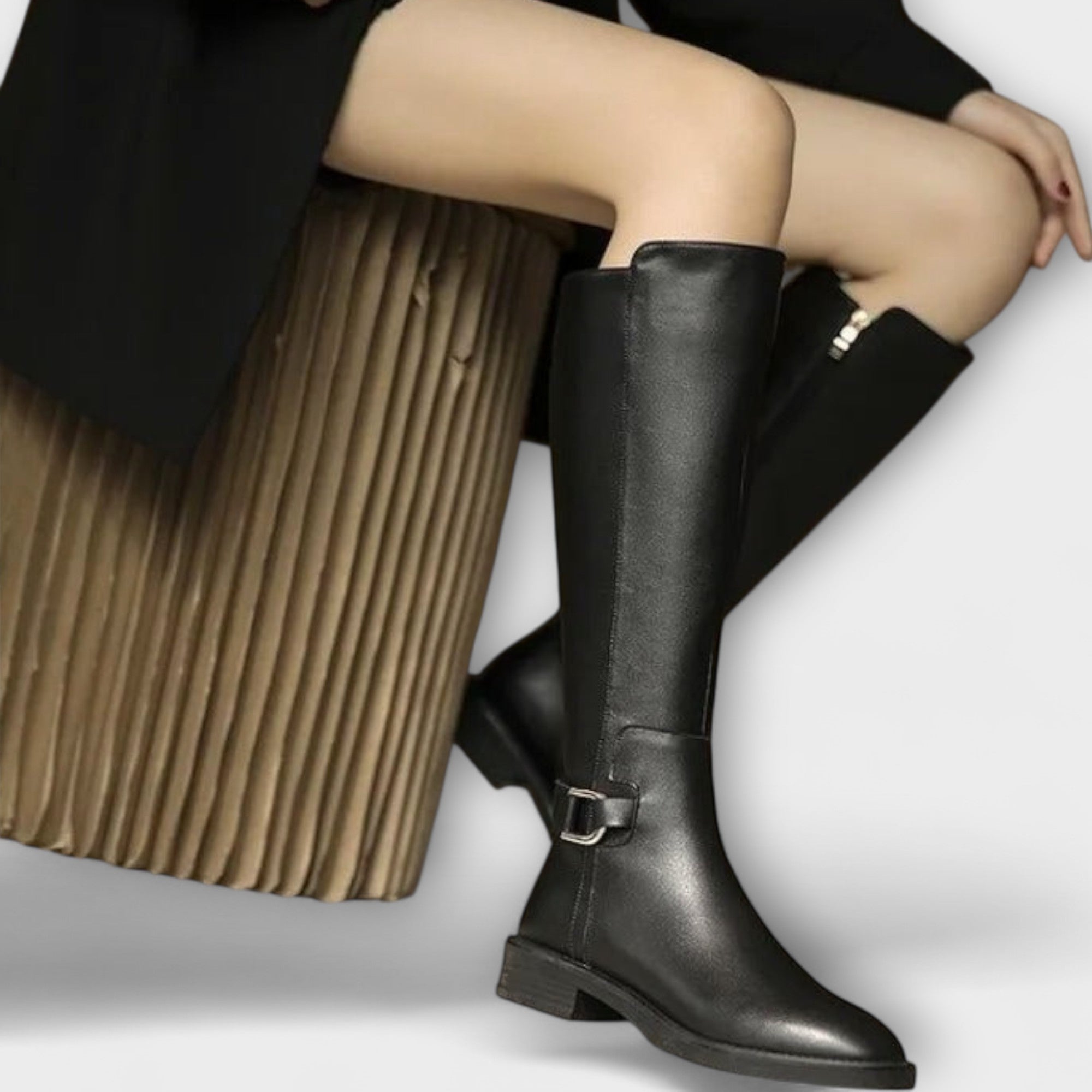 Emanuela– Botas femininas até ao joelho - Ines Braga