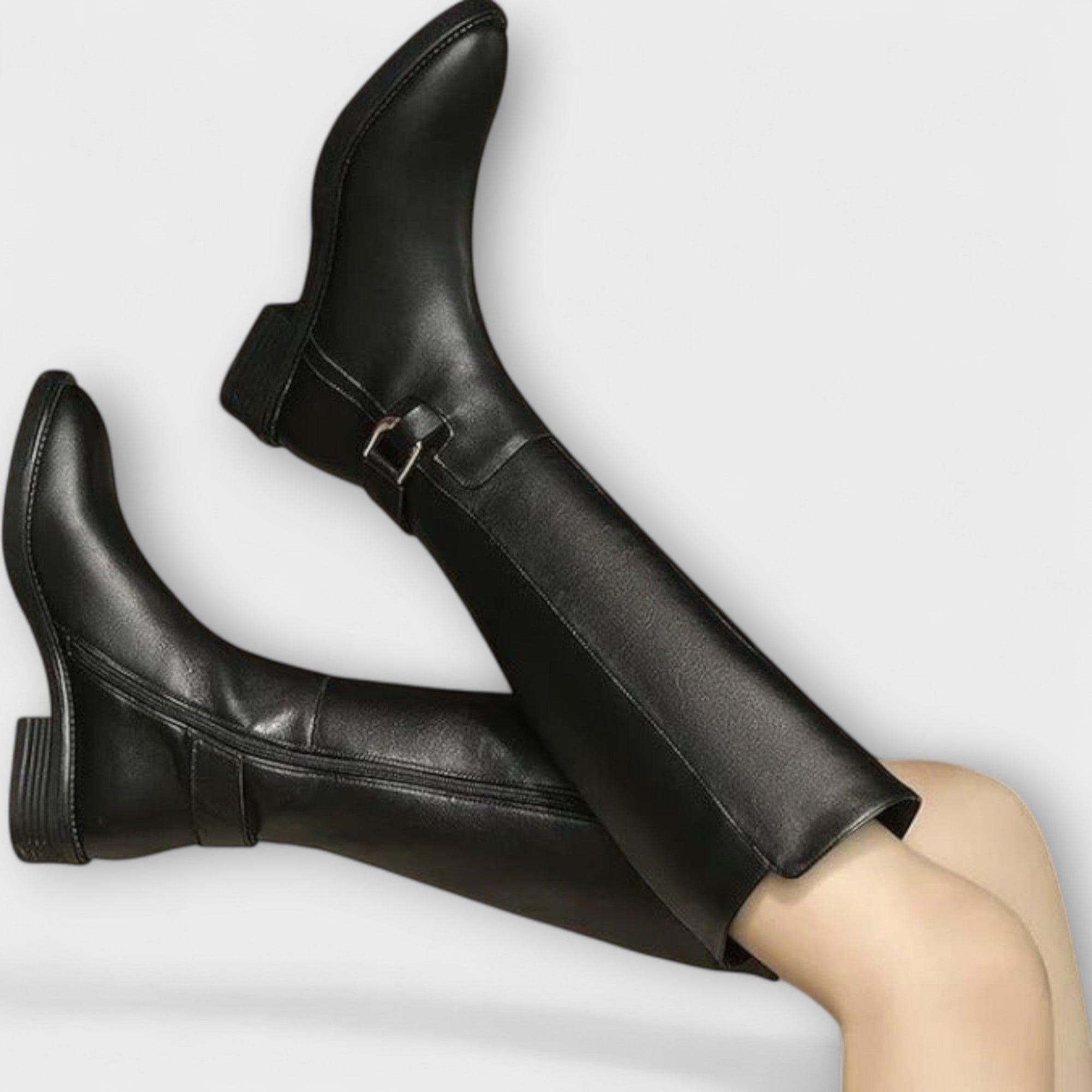Emanuela– Botas femininas até ao joelho - Ines Braga