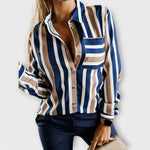 Emilia - Blusa Casual com Risca - Ines Braga