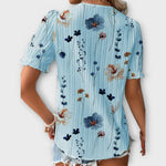 Emily - Blusa com decote em V - Ines Braga