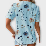 Emily - Blusa com decote em V - Ines Braga