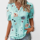 Emily - Blusa com decote em V - Ines Braga