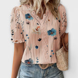 Emily - Blusa com decote em V - Ines Braga