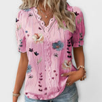 Emily - Blusa com decote em V - Ines Braga