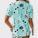 Emily - Blusa com decote em V - Ines Braga