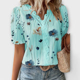 Emily - Blusa com decote em V - Ines Braga