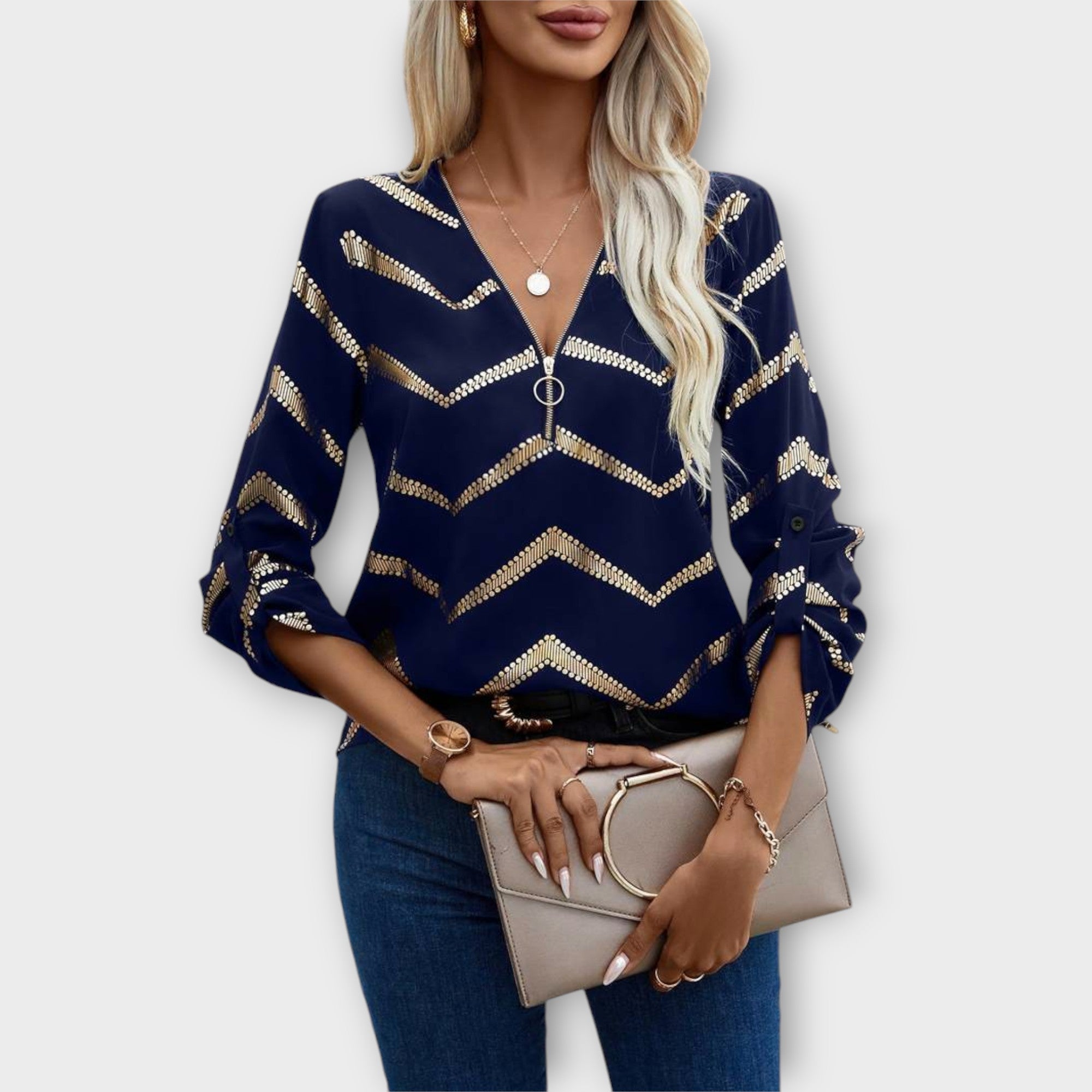 Emma - Blusa intemporal e elegante - Ines Braga