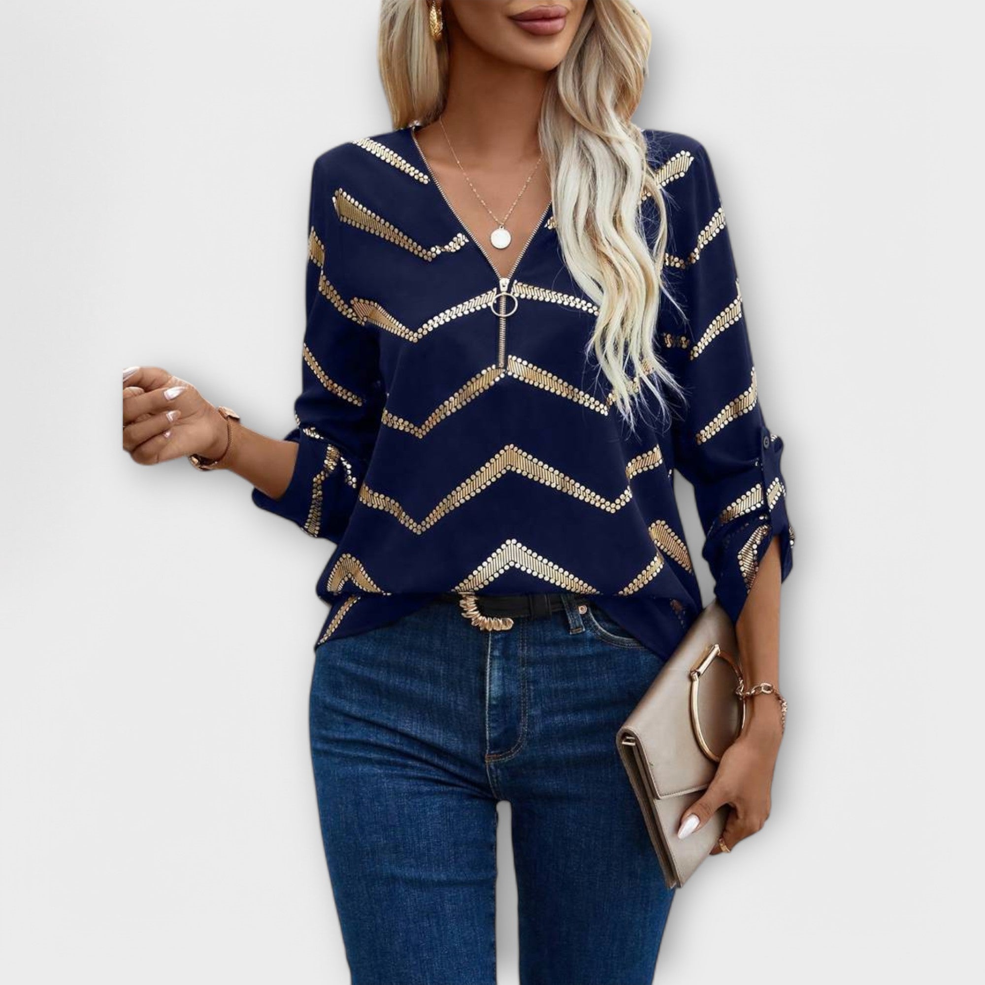 Emma - Blusa intemporal e elegante - Ines Braga