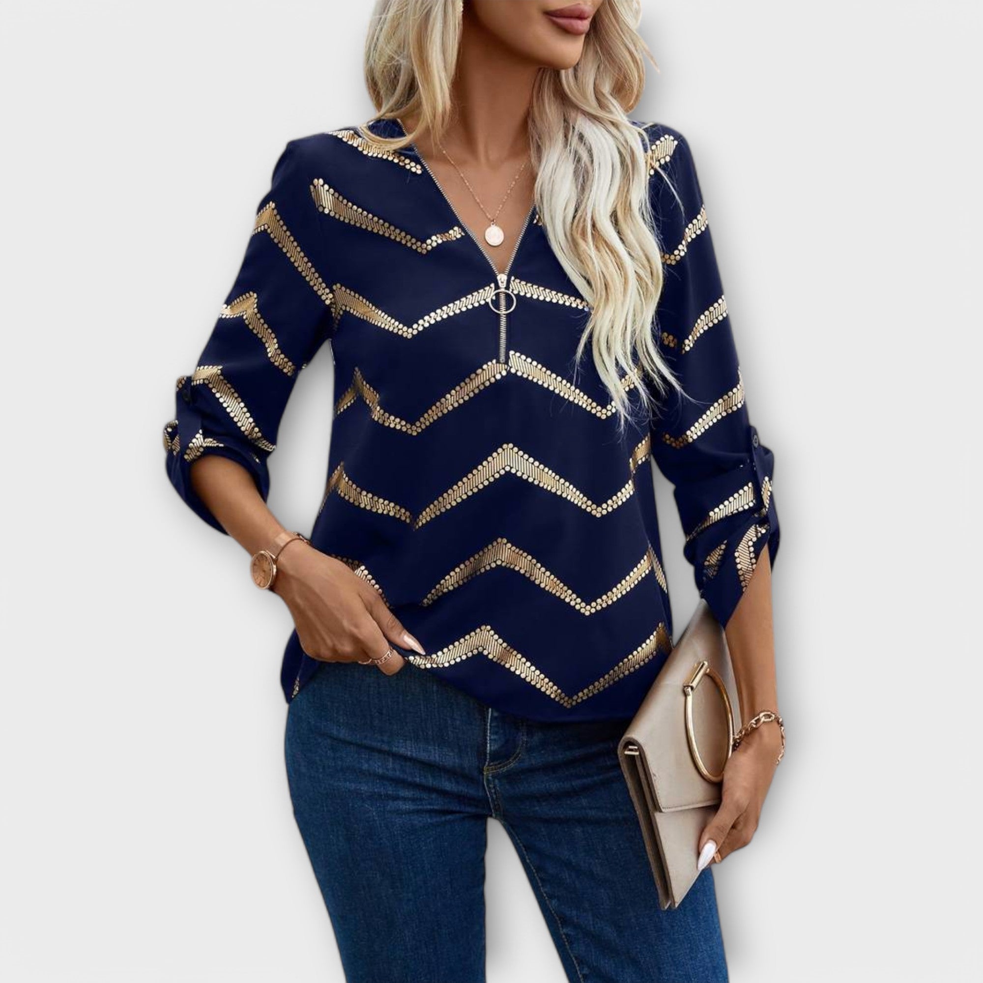 Emma - Blusa intemporal e elegante - Ines Braga