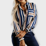 Emy - Blusa casual às riscas - Ines Braga