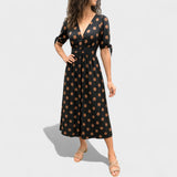 Eva - Vestido Lunar Midi - Ines Braga