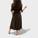 Eva - Vestido Lunar Midi - Ines Braga