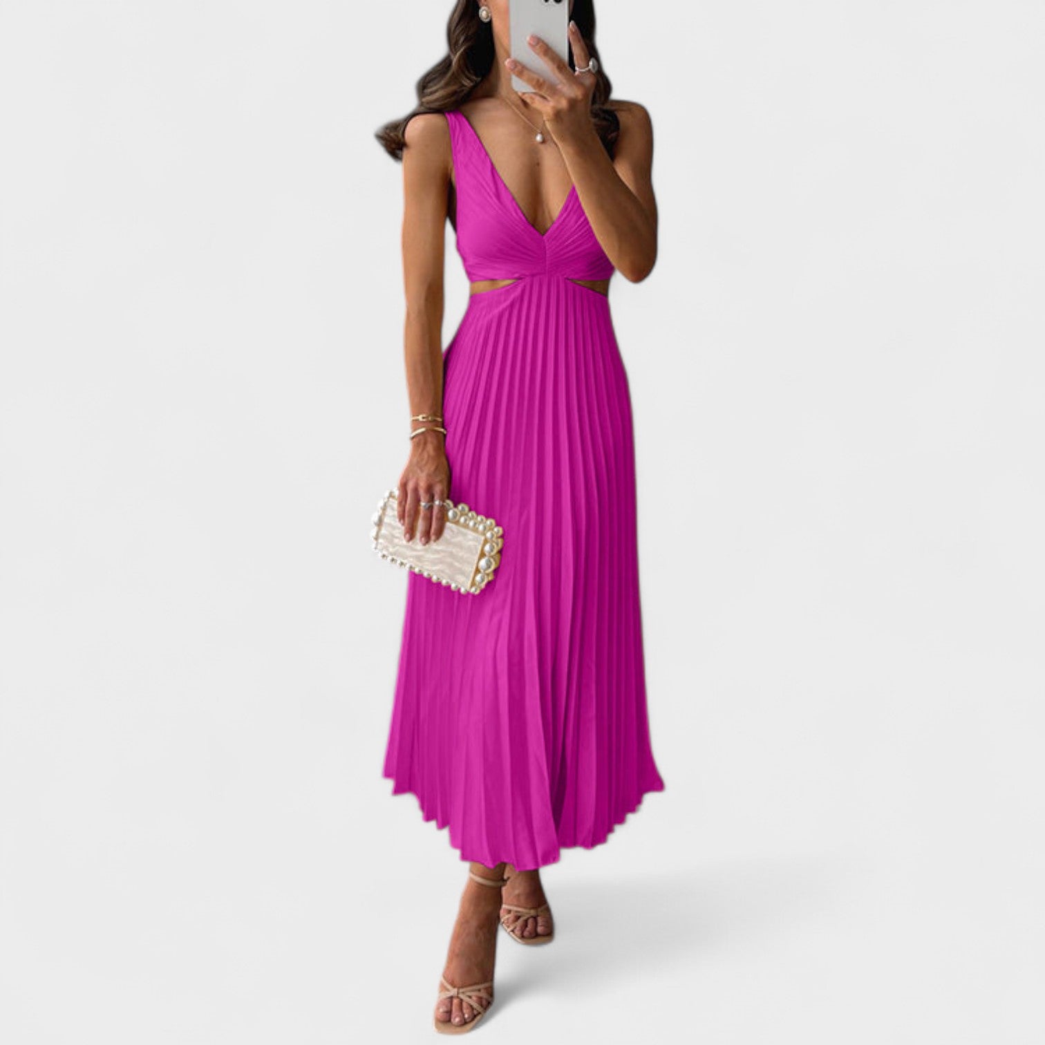 Eva - Vestido midi - Ines Braga